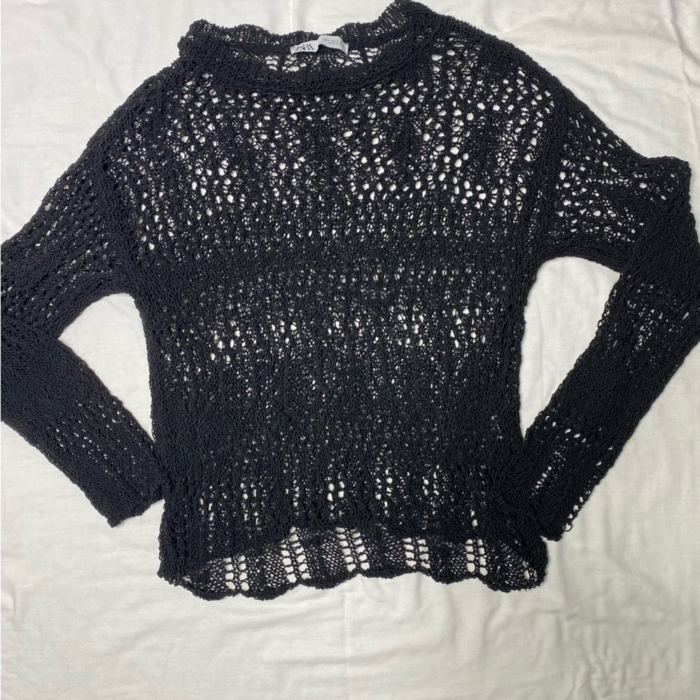 Zara knitted top